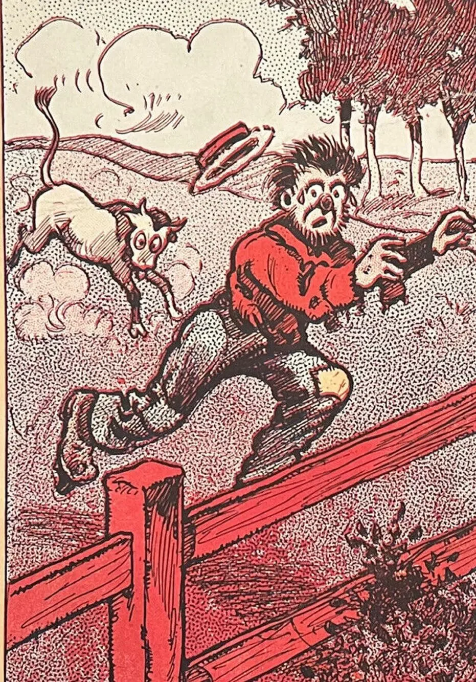 AH Co Early 1900s Millions For de-Fence Farm Military Budget Humor Postcard GUC